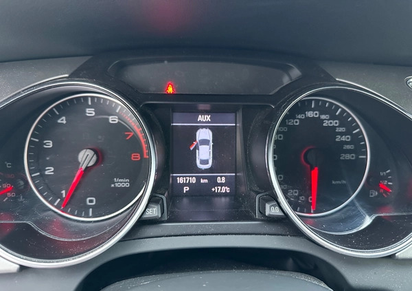 Audi A5 cena 38500 przebieg: 161710, rok produkcji 2009 z Żukowo małe 211